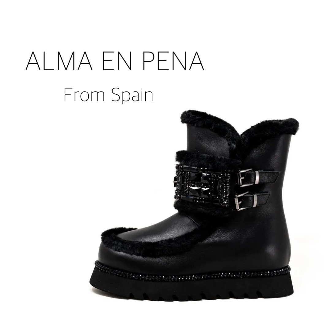 12/8煌めくビジューとファートリミングが上品なエスキモーブーツ