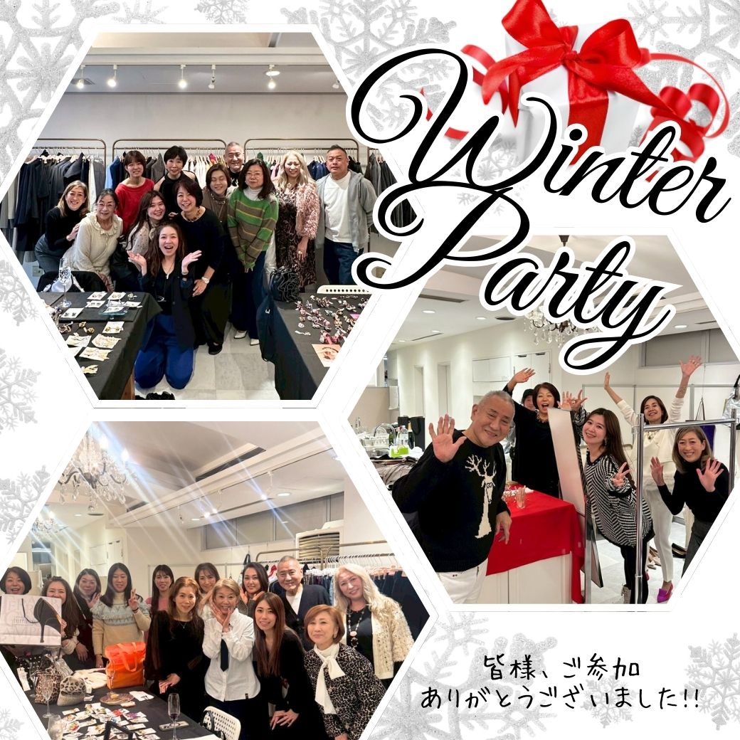 TERRACE WINTER PARTY 大盛況いただきました♡